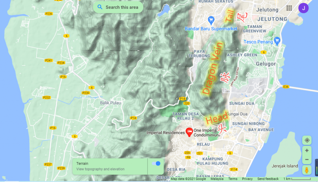 Bayan Lepas One Imperial Condo Feng Shui & Dragon Head